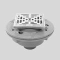 Cast Iron Floor Drain with Solid Nickel Bronze Top A59888