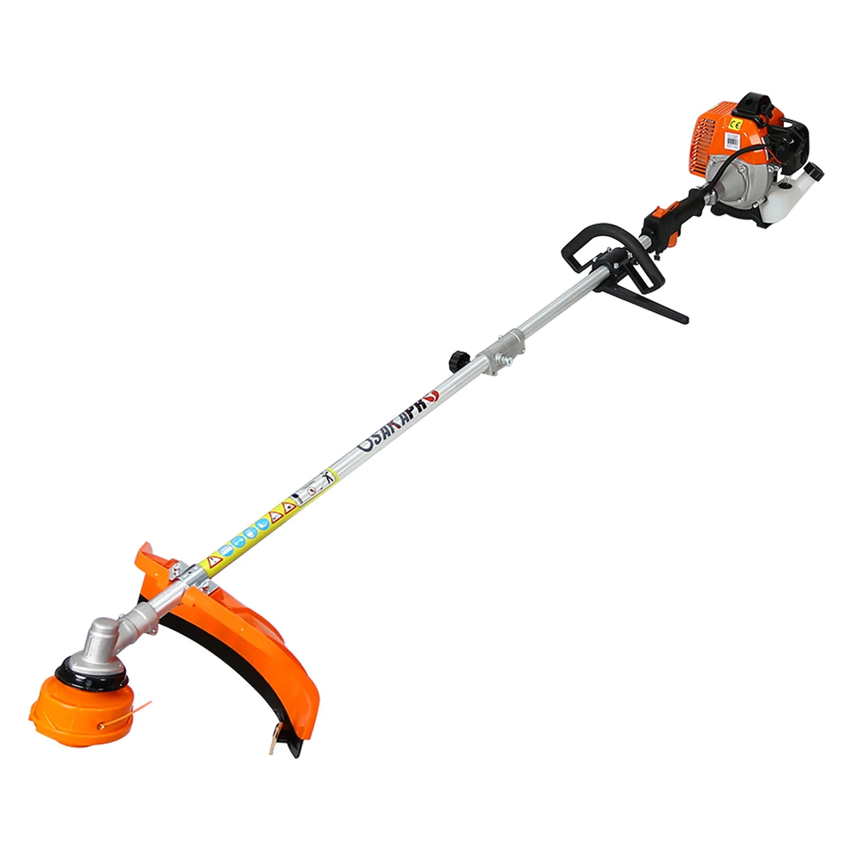 10 in 1 52CC 2-Cycle Garden Tool System with Pole Saw, Hedge Trimmer, Grass Trimmer, and Brush Cutter P7884
