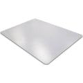 Recycled Rectangular Chair Mat with Anti-Slip Backing for Hard Floors L4118