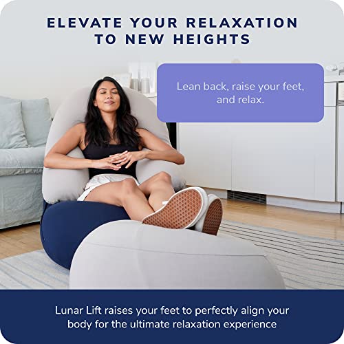 Gray Micro-Bead Stuffed Footrest V400