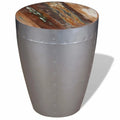 Aviator Stool Solid Reclaimed Wood E86157