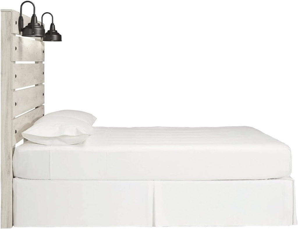 Black Adjustable Metal Bed Base Frame with Floor Glides E98827