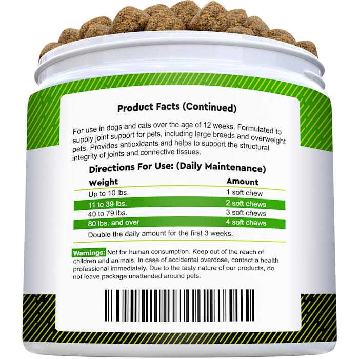 Glucosamine Chews for Dogs and Cats B341630