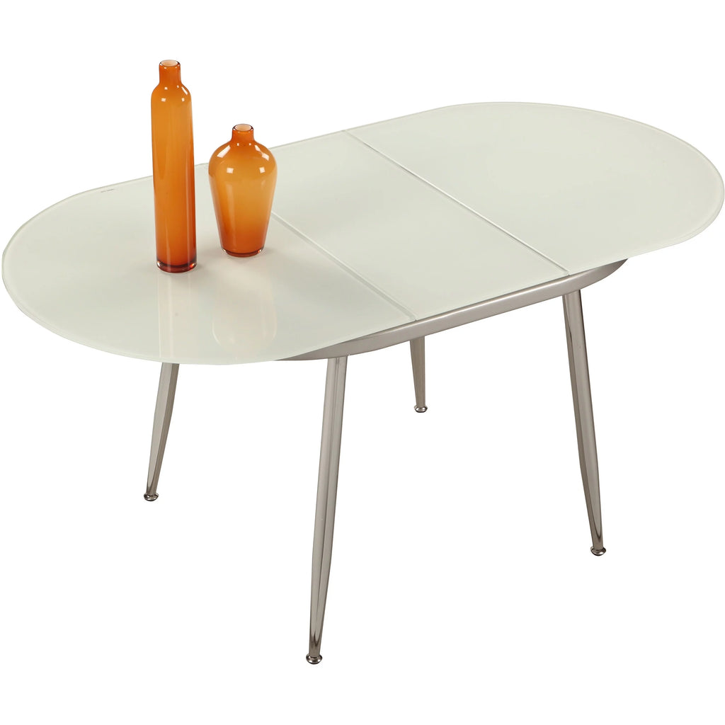 Chrome Self-storing Extension Dining Table W415754