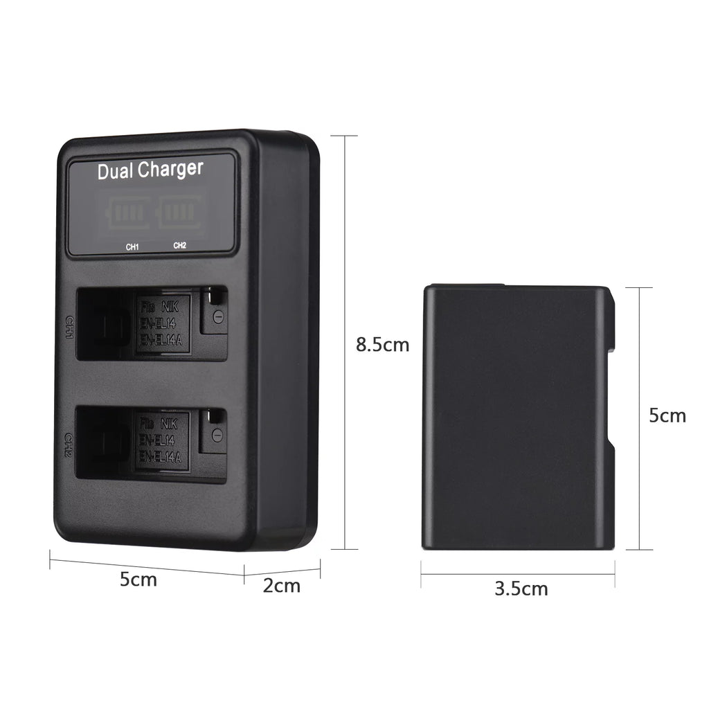 7.4V 1500mAh Replacement Battery 2pcs K740106