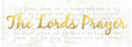 Gold Canvas Art 38x14 E875603