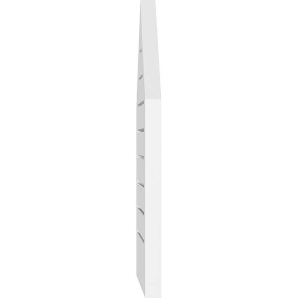 Peaked Top Surface Mount PVC Gable Vent E87209