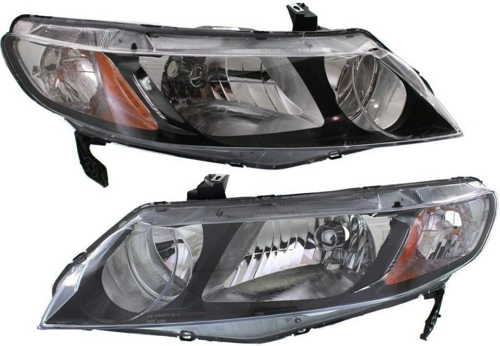 For Honda Civic Hybrid Headlight Unit 2006-2011 Driver Side R426