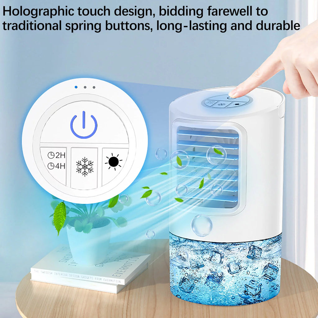Portable Mini USB Air Conditioner with Night Light Y296