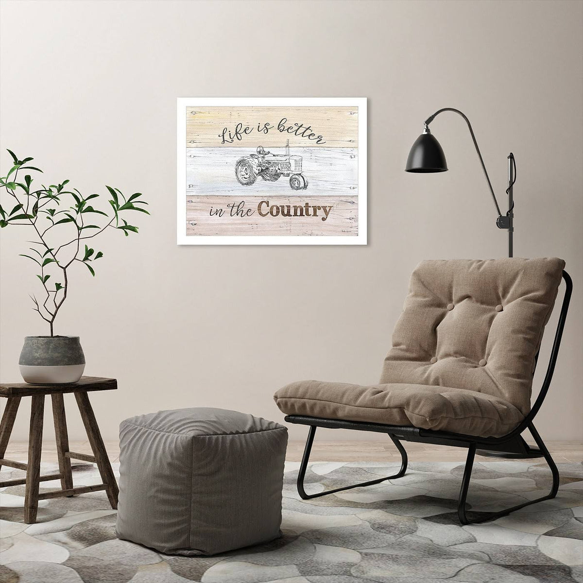 White Framed Print 18x24 T94290