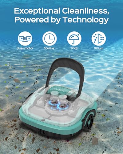 Cordless Robotic Pool Cleaner E661596