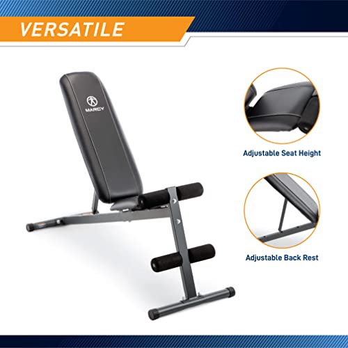 Black Exercise Utility Bench W3066