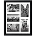 11x14 Collage Picture Frame with Shatter-Resistant Glass - Black R1360