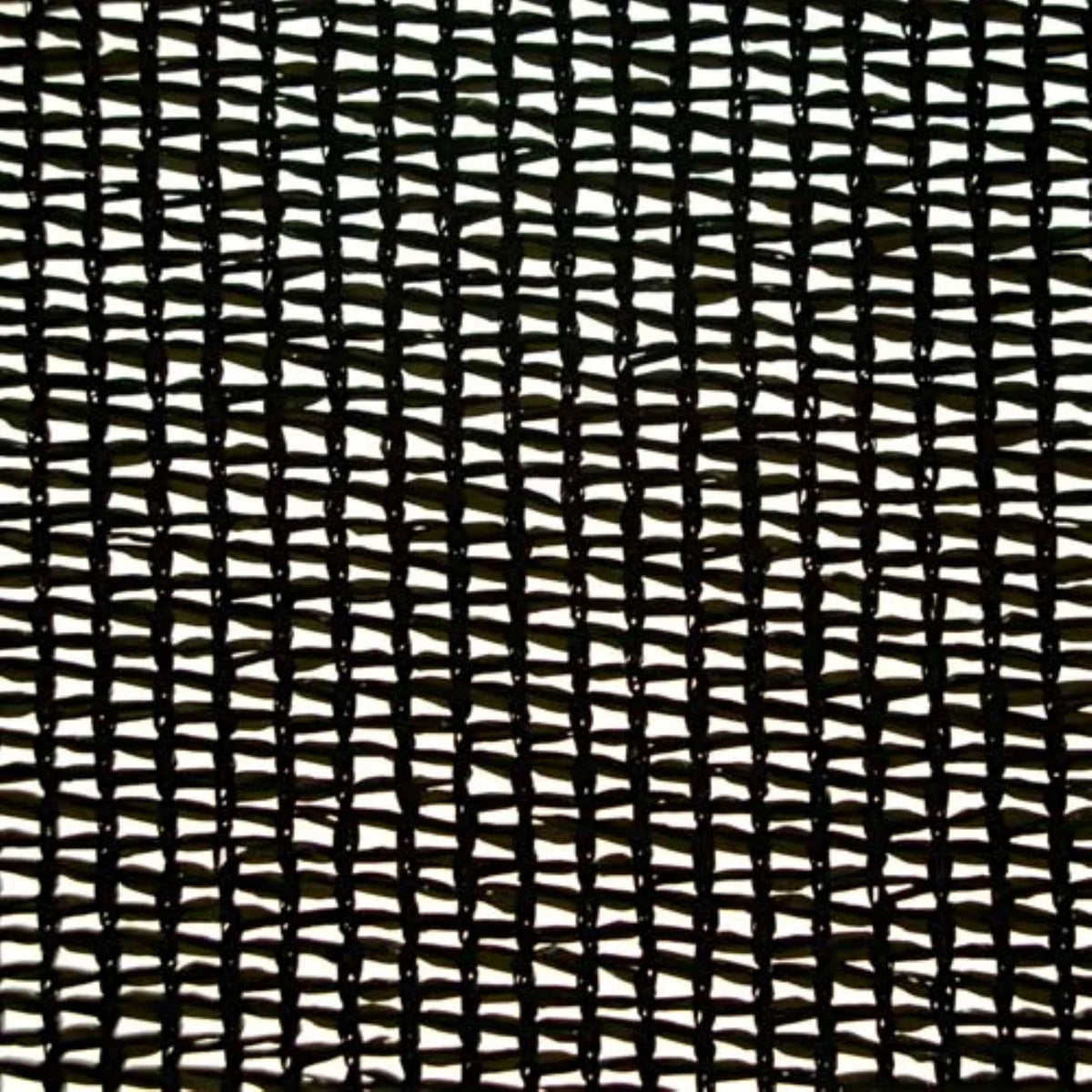 Knitted Shade Cloth with Grommets, 12 x 12, Black U18345