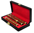 Natural Finish Rosewood D Flute 4 Piece Q4573
