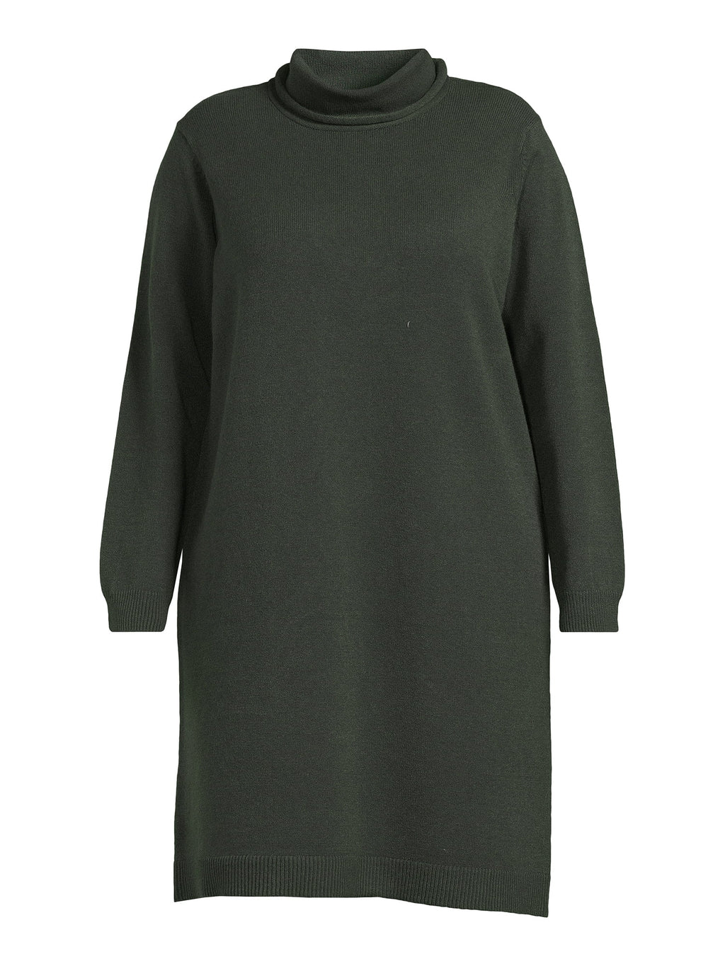 Plus Size Turtleneck Sweater Dress H277446