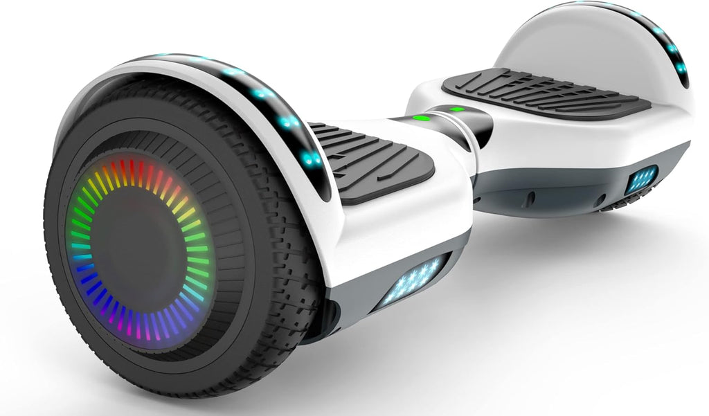 6.5" Two-Wheel Self-Balancing Hoverboard with Bluetooth Speakers and LED Lights T30001