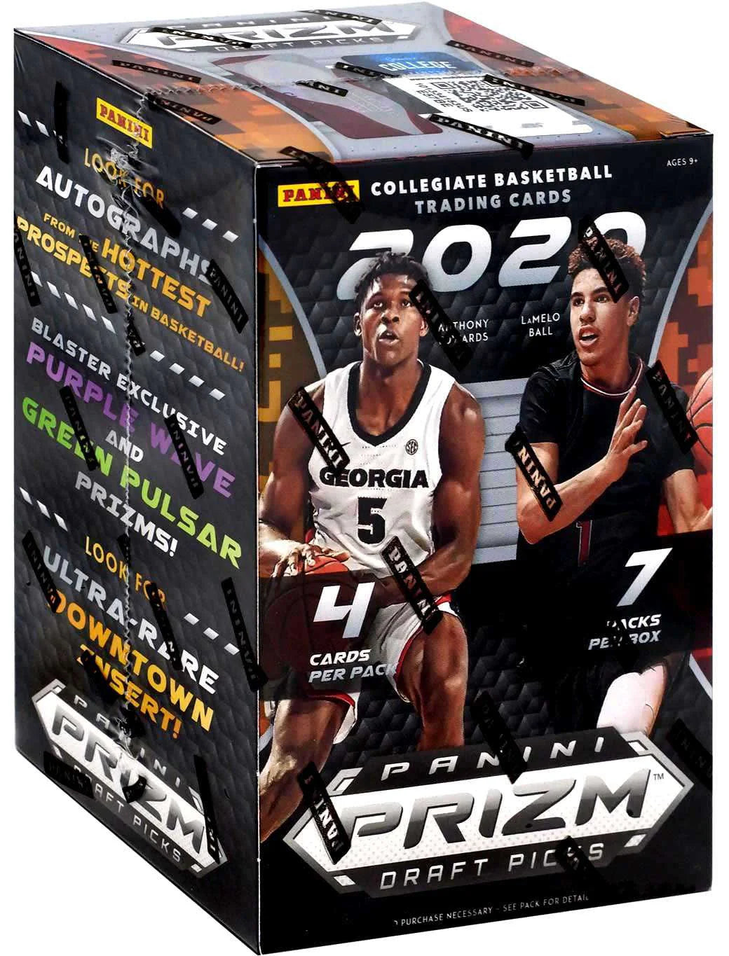 Collegiate Basketball Trading Card Blaster Box M271096