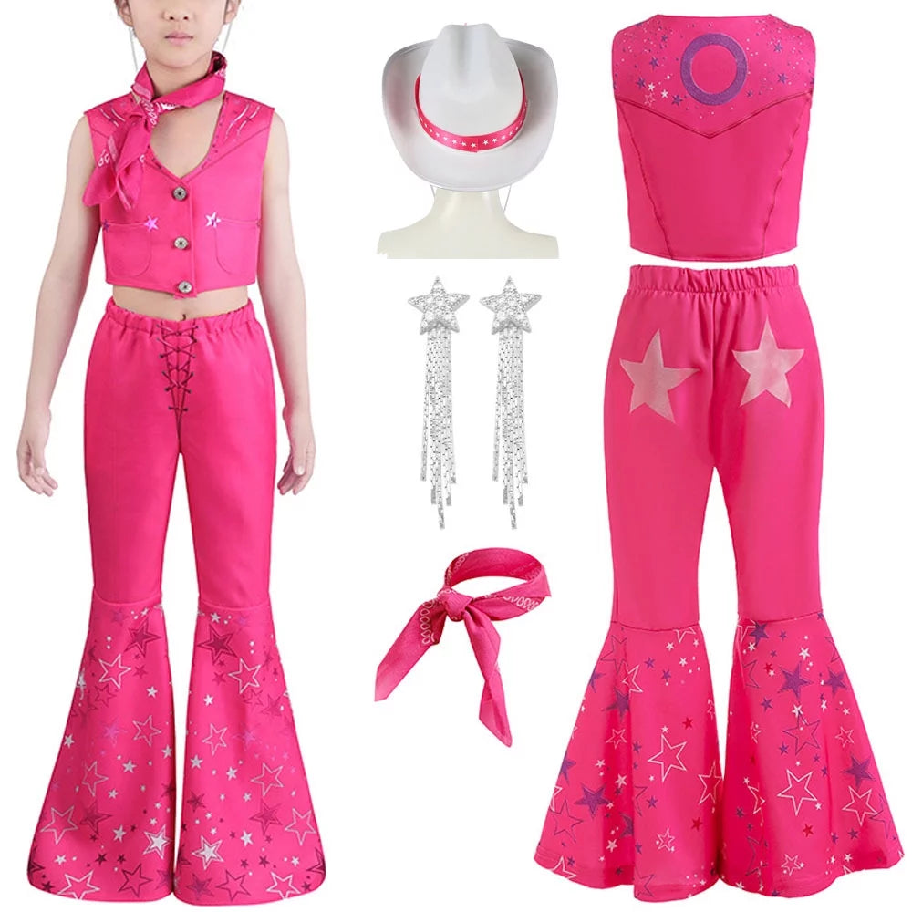 Pink Flare Pant Costume W689884