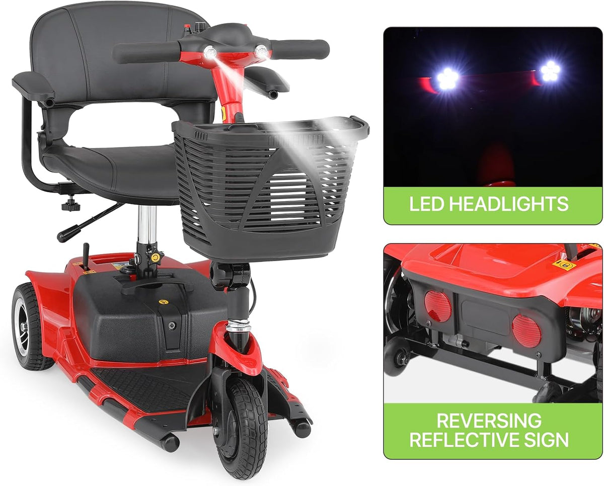 3-Wheel Folding Mobility Scooter V728