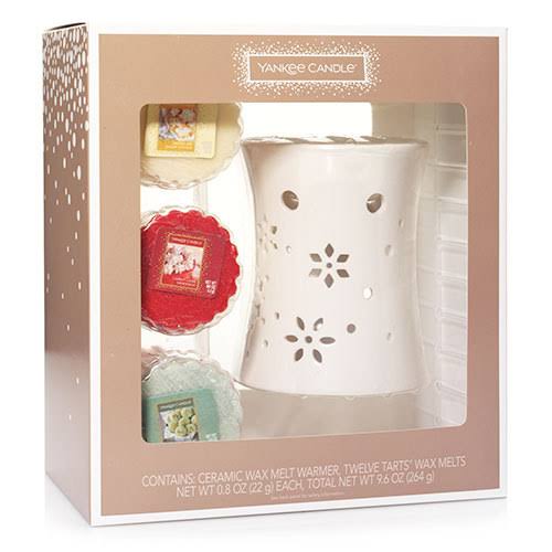Wax Melts Warmer Set with 12 Fragrance Tarts F5752