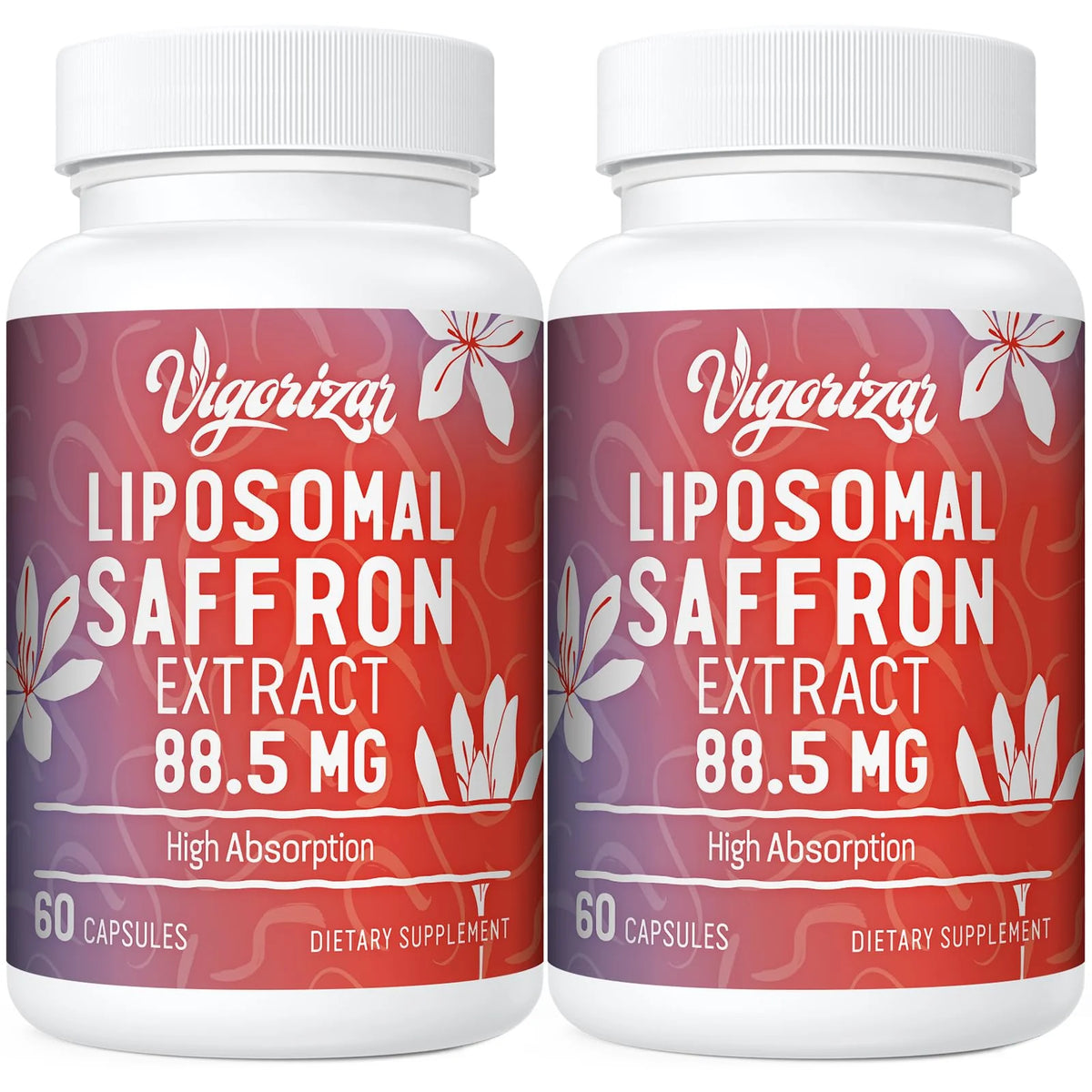 Pure Saffron Extract 88.5 mg 120 Veggie Capsules S676
