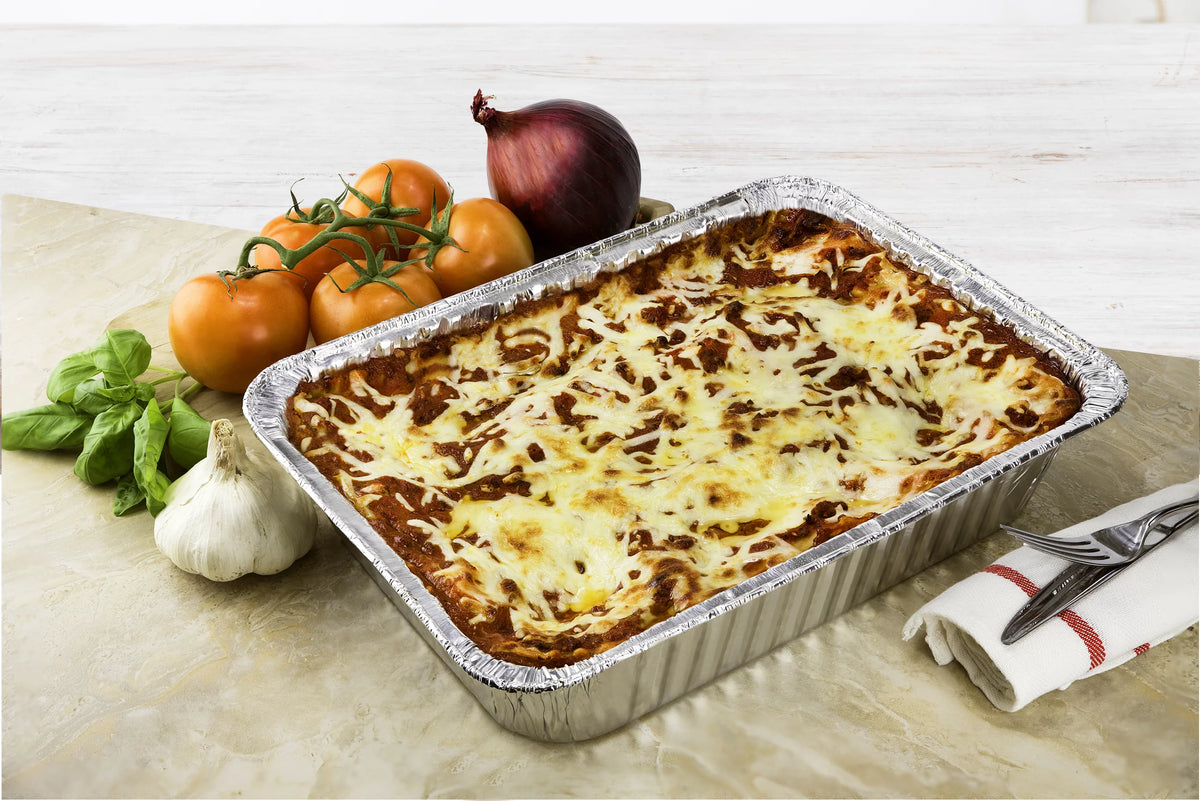Disposable Heavy Duty Aluminum Lasagna Baking Pan QTY 100 I526