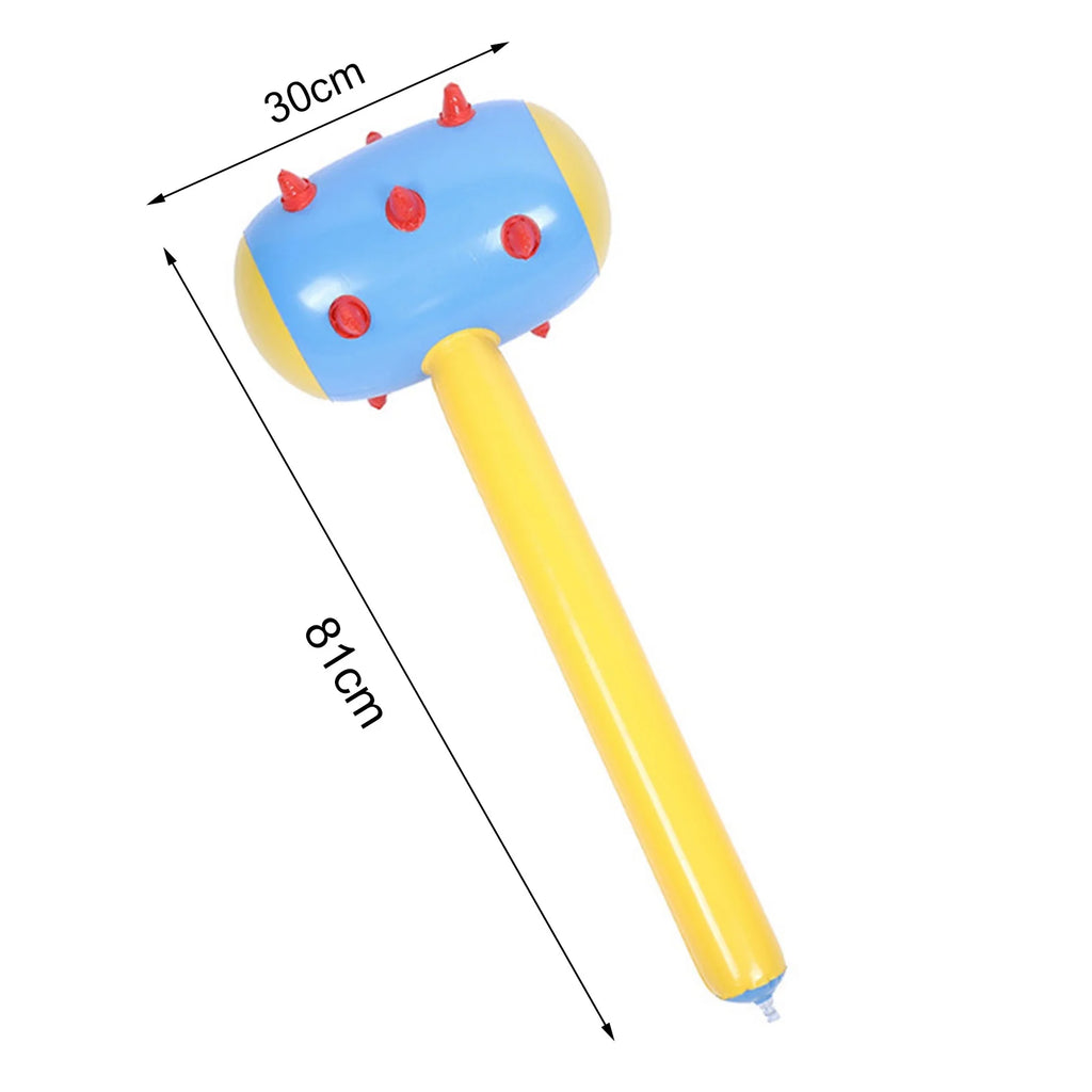 Inflatable PVC Wolf Teeth Hammer Toy W827044