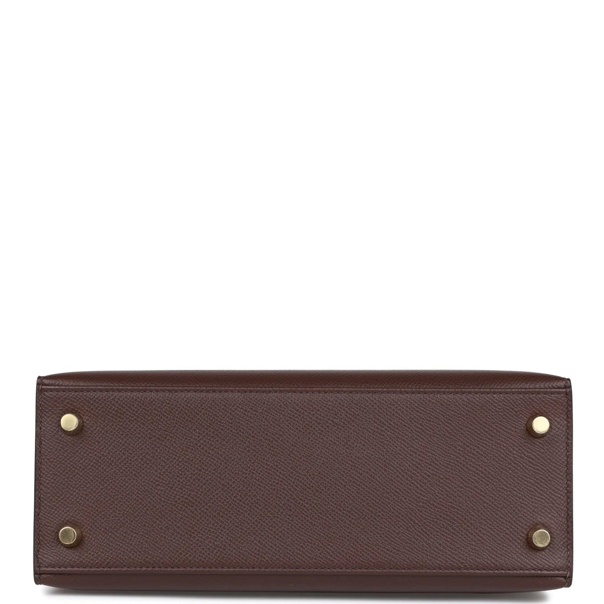 Kelly 25 Rouge Sellier Epsom Gold Hardware Handbag G49596