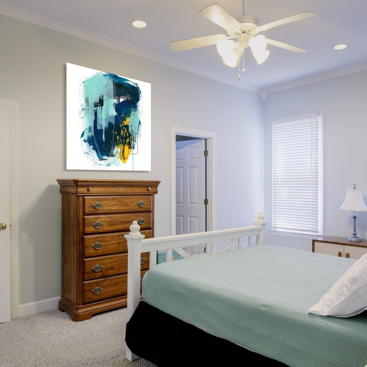 38 x 38 in. Frameless Tempered Glass Panel R485