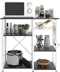 3-Tier Kitchen Baker's Rack Microwave Stand Black P261