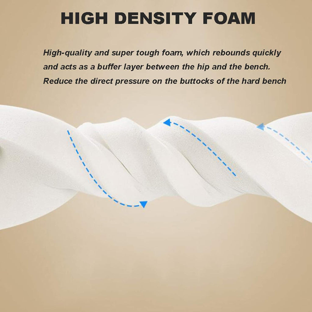 Non-Slip Tufted Padded Foam Rectangle Bench Cushion O866