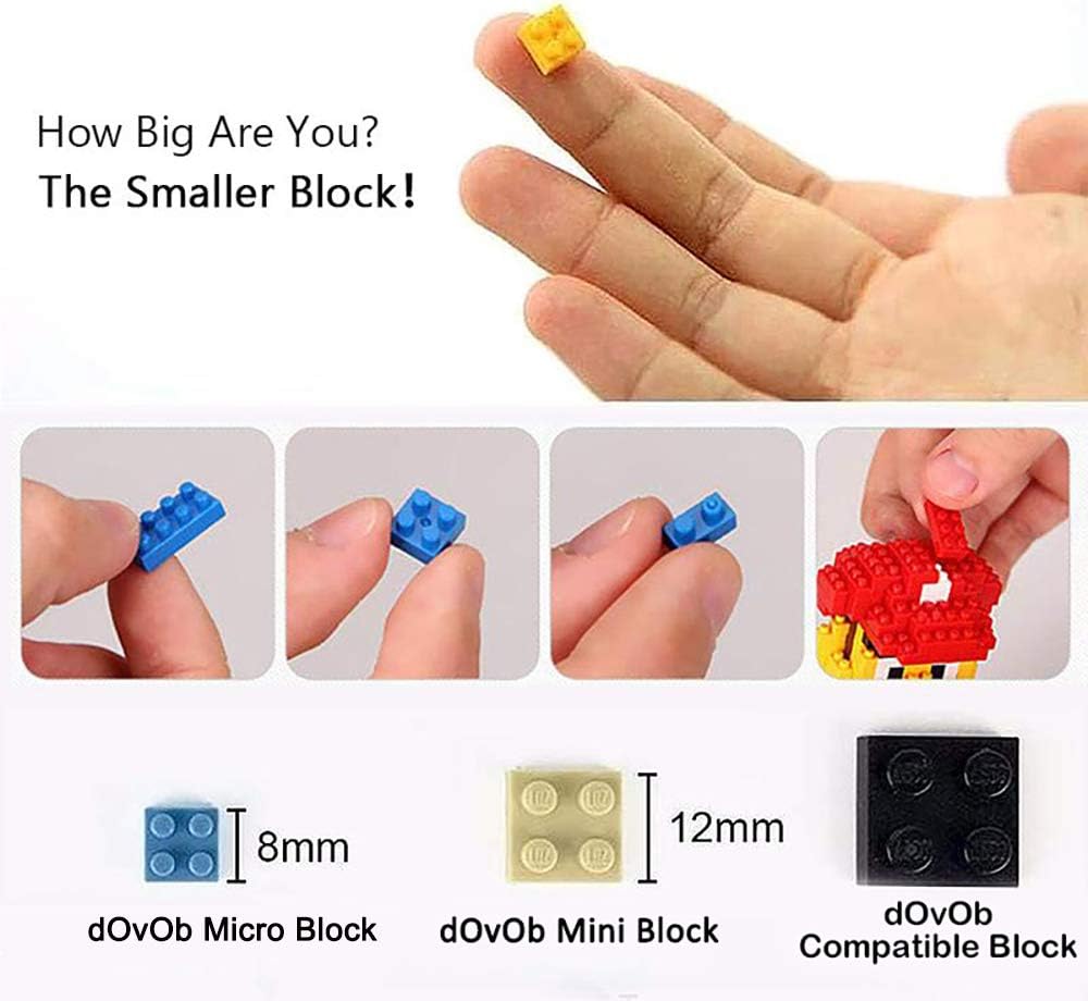 1872 Piece Mini Bricks Building Set with 2 Figure Y902
