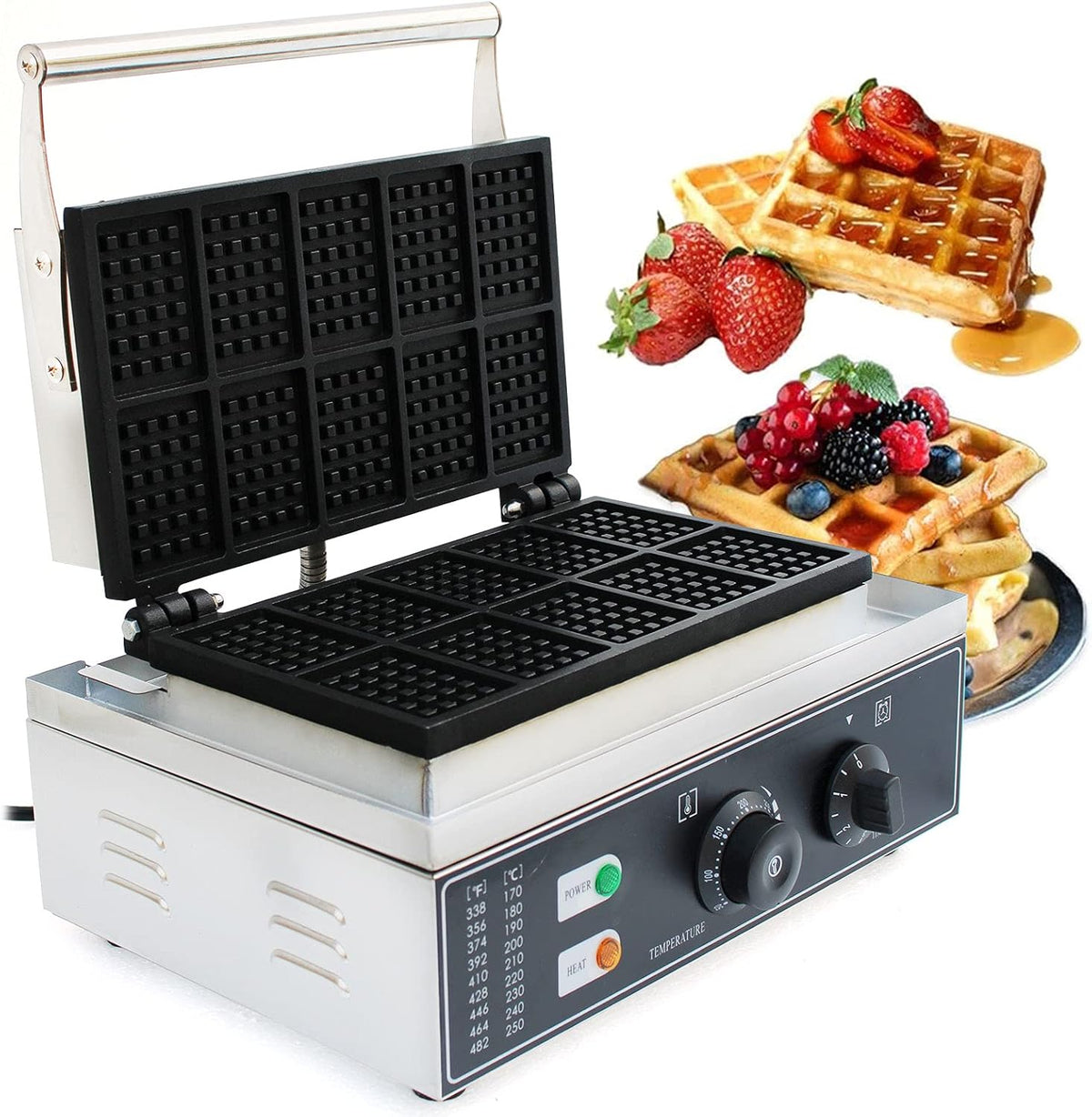 110V Mini Nonstick Electric Waffle Maker P97567