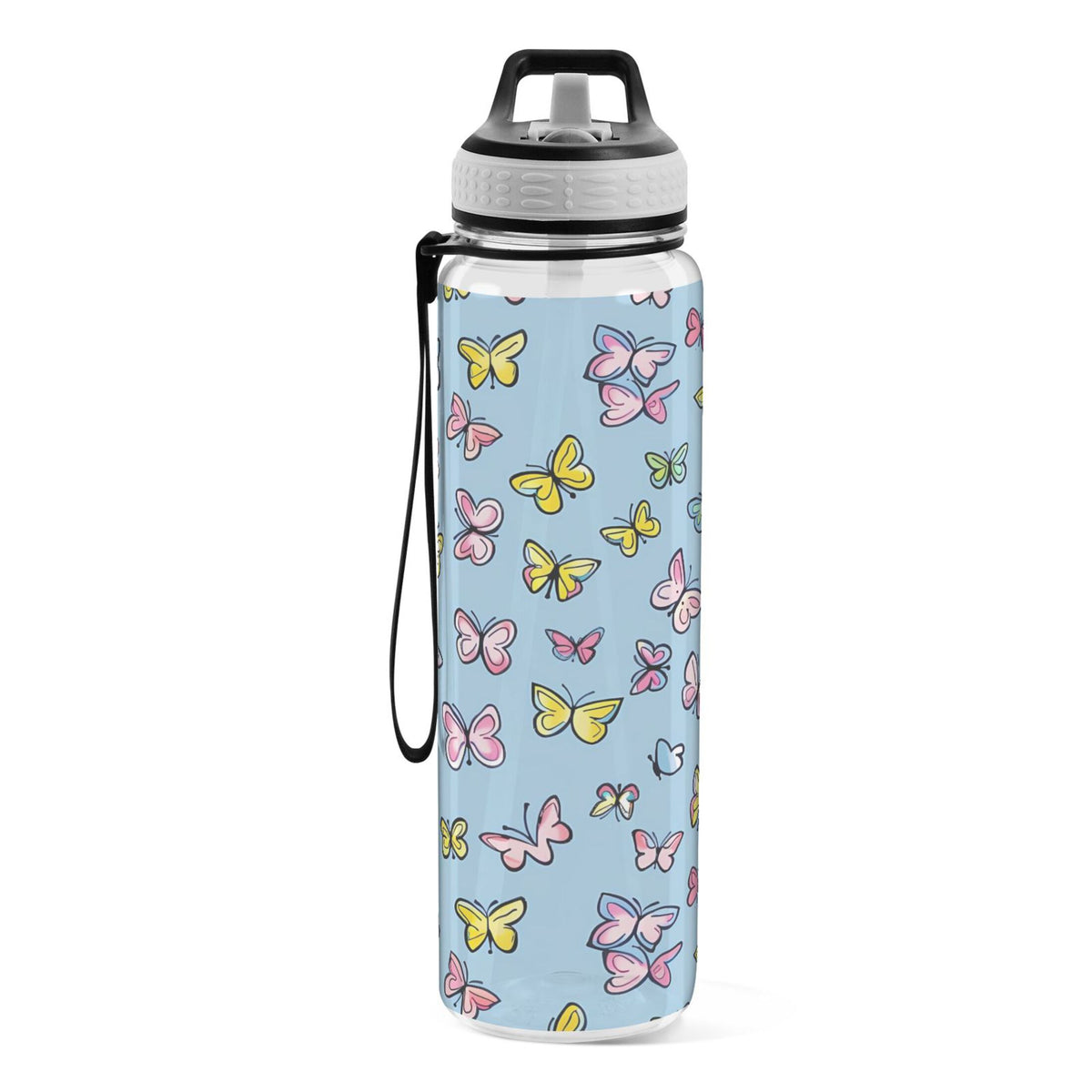 32oz Leakproof Tritan Sports Water Bottle with Straw T5291