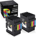 Sublimation Ink Cartridge 8-Pack for Sawgrass Virtuoso SG500 SG1000 Printer O58217