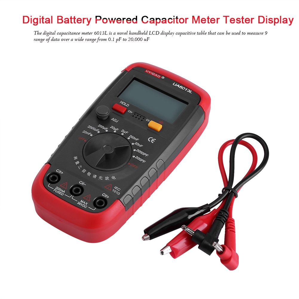 Capacitance Meter 0.1pF - 20000uF with LCD Backlight Pack of 2 I3917