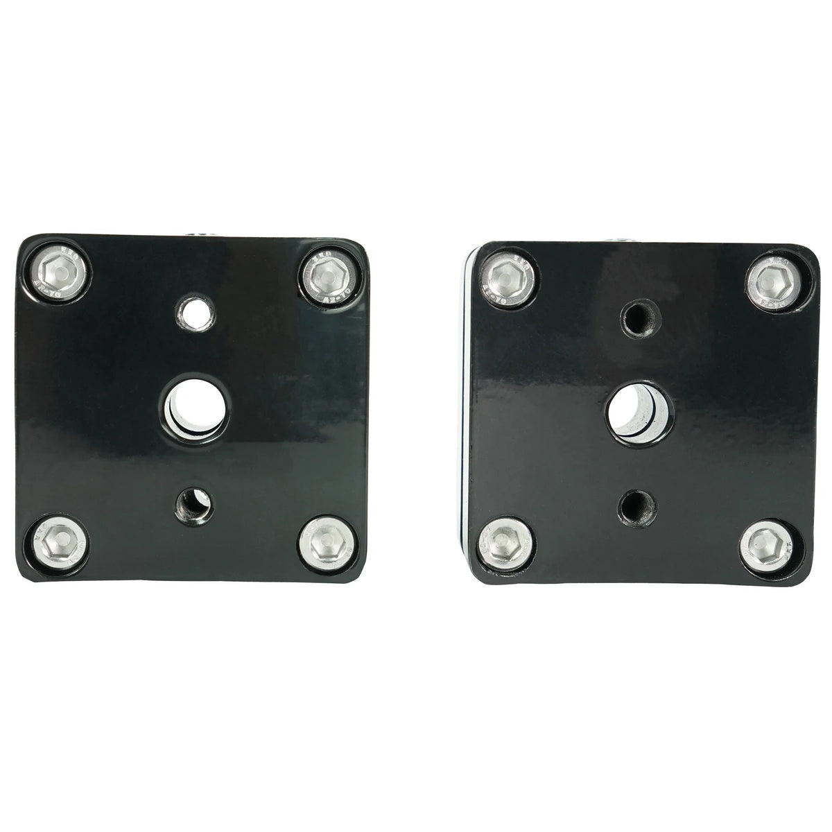 8" LED 900w 360° Swivel Black Aluminum Boat Speakers F10334