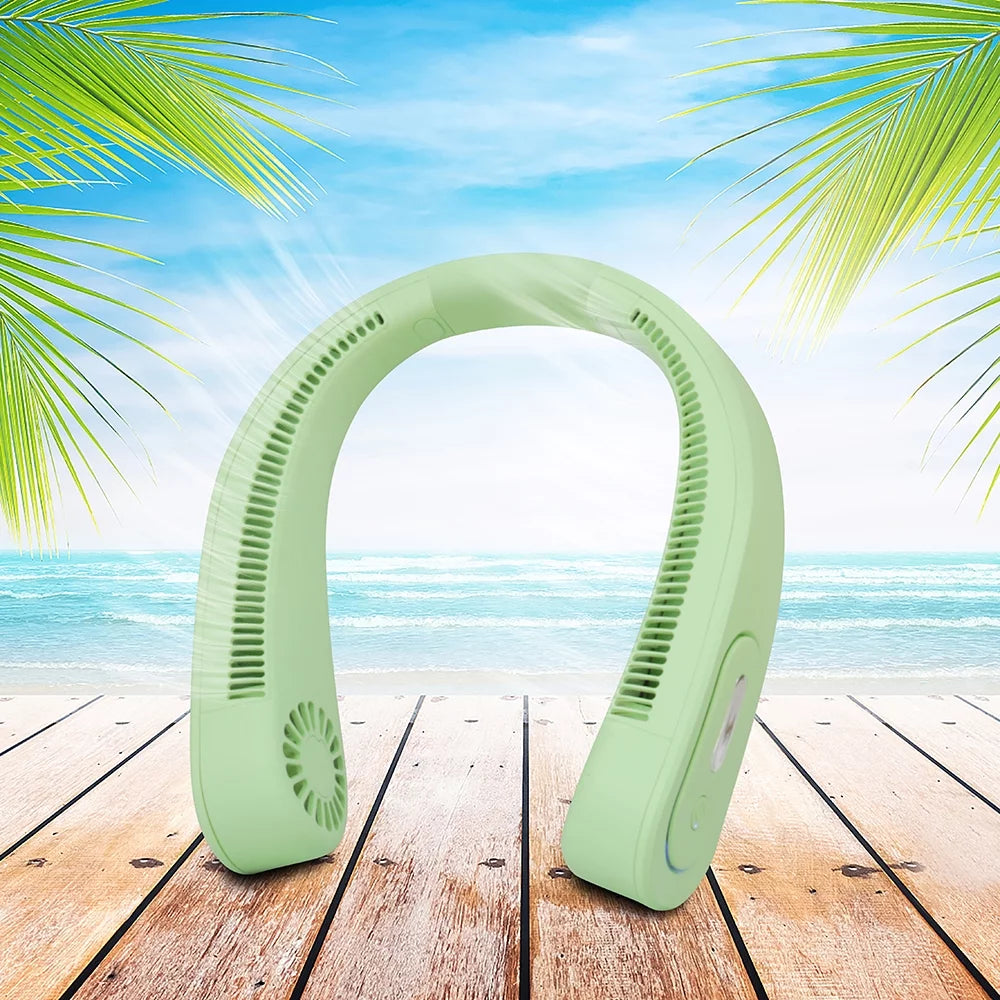 Portable Neck Fan Teal J512161