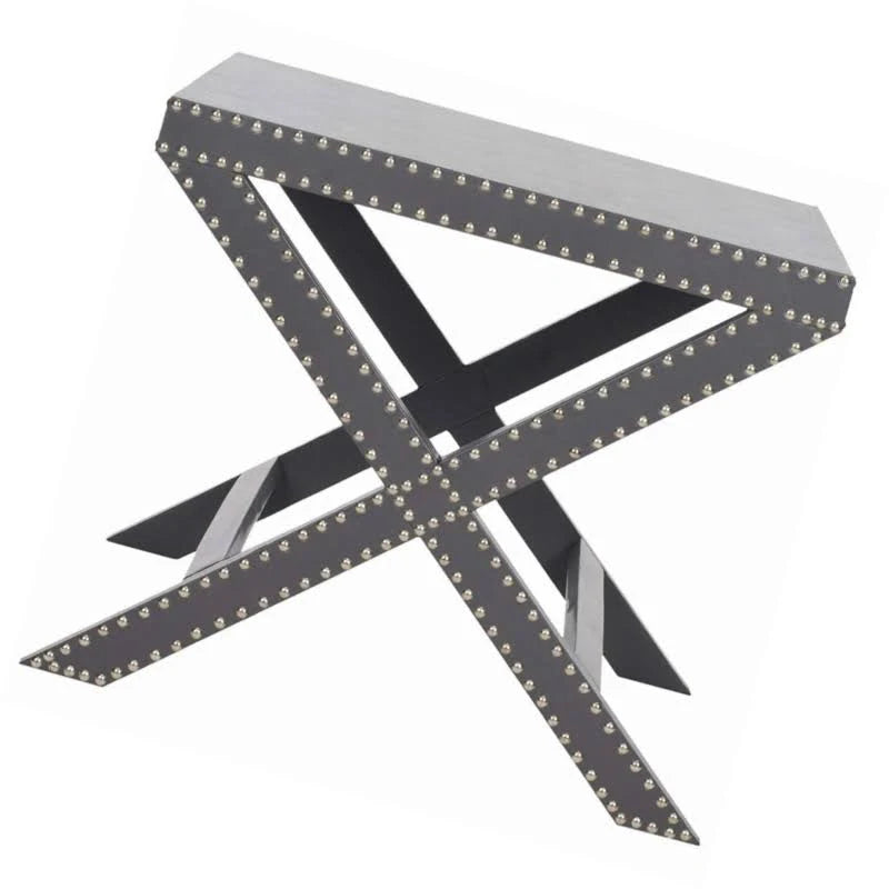 Grey End Table X46058
