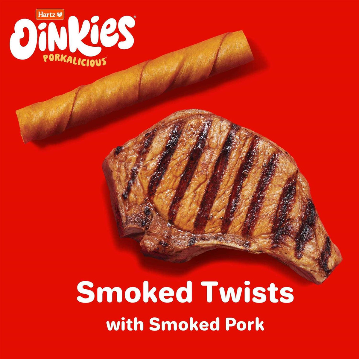 Pig Skin Smoked Twists S152571