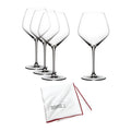 Pinot Noir Glasses Value Gift Pack with Microfiber Polishing Cloth S495734