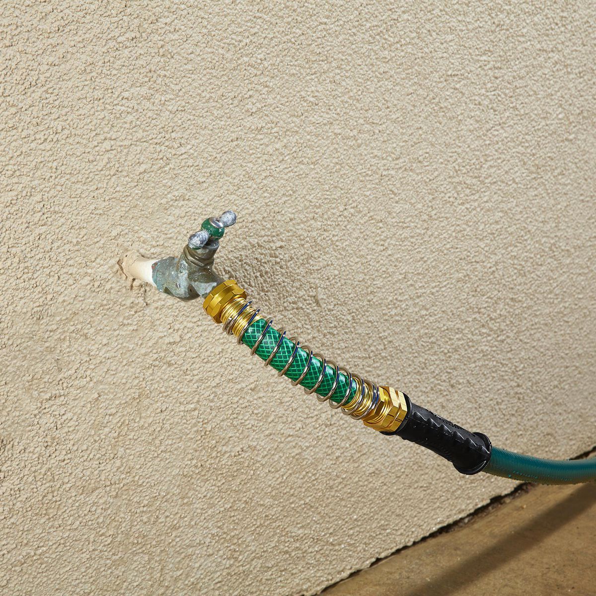 Coiled Spring Faucet Connector and Hose Saver H41372