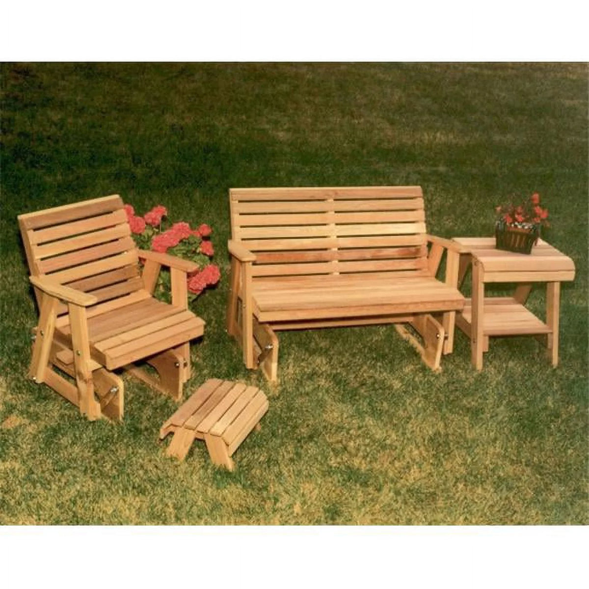Cedar Rocking Glider Y11465