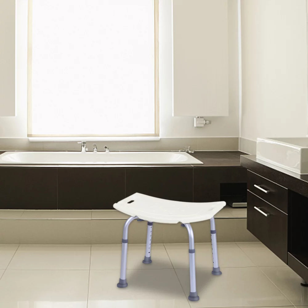Adjustable Bath Shower Seat Chair Bench Stool R1082