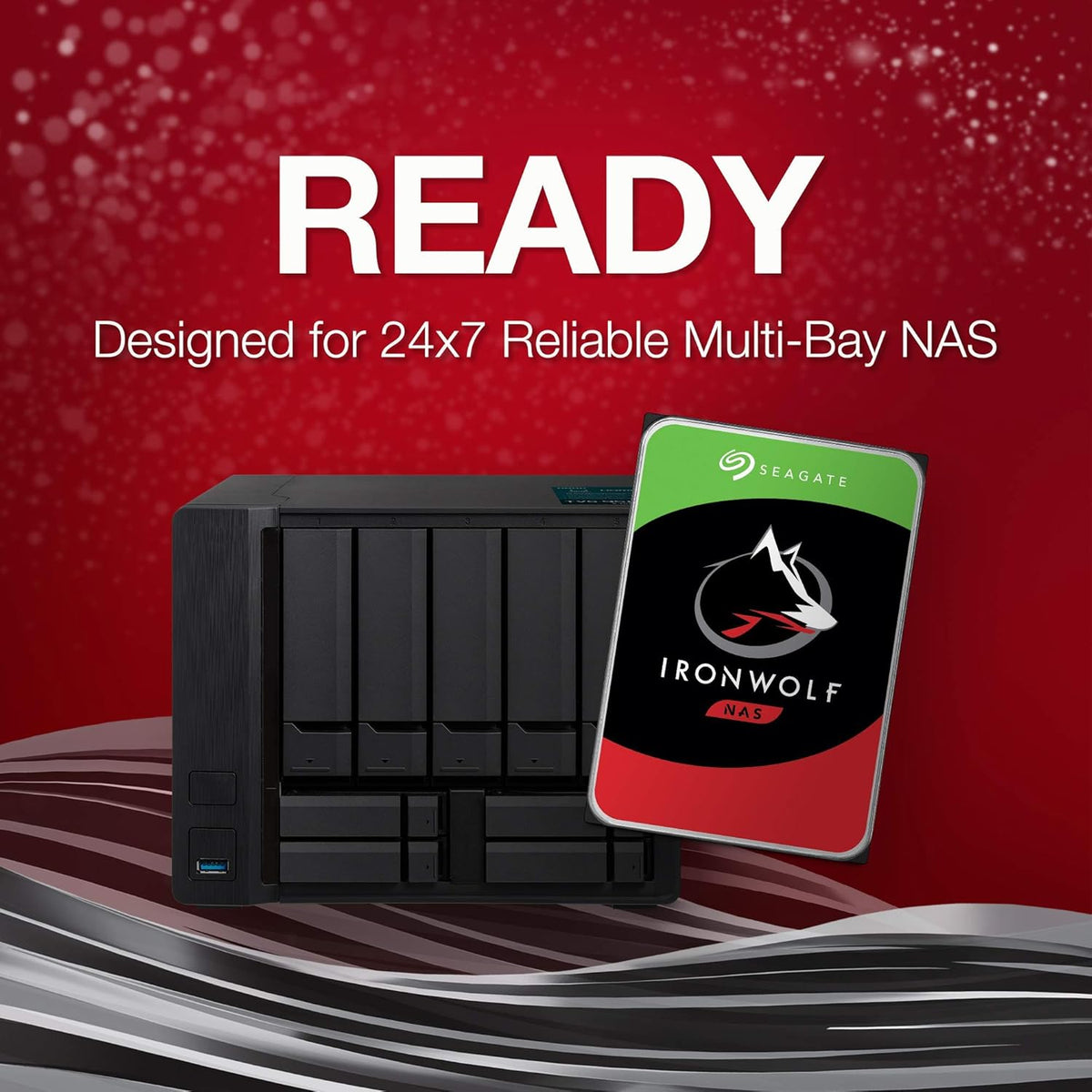 10TB NAS Internal Hard Drive HDD CMR 3.5 Inch SATA 6Gb/s 7200 RPM 256MB Cache O671