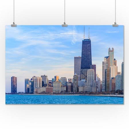 24x36 Skyline Photography Giclee Gallery Print Q5483