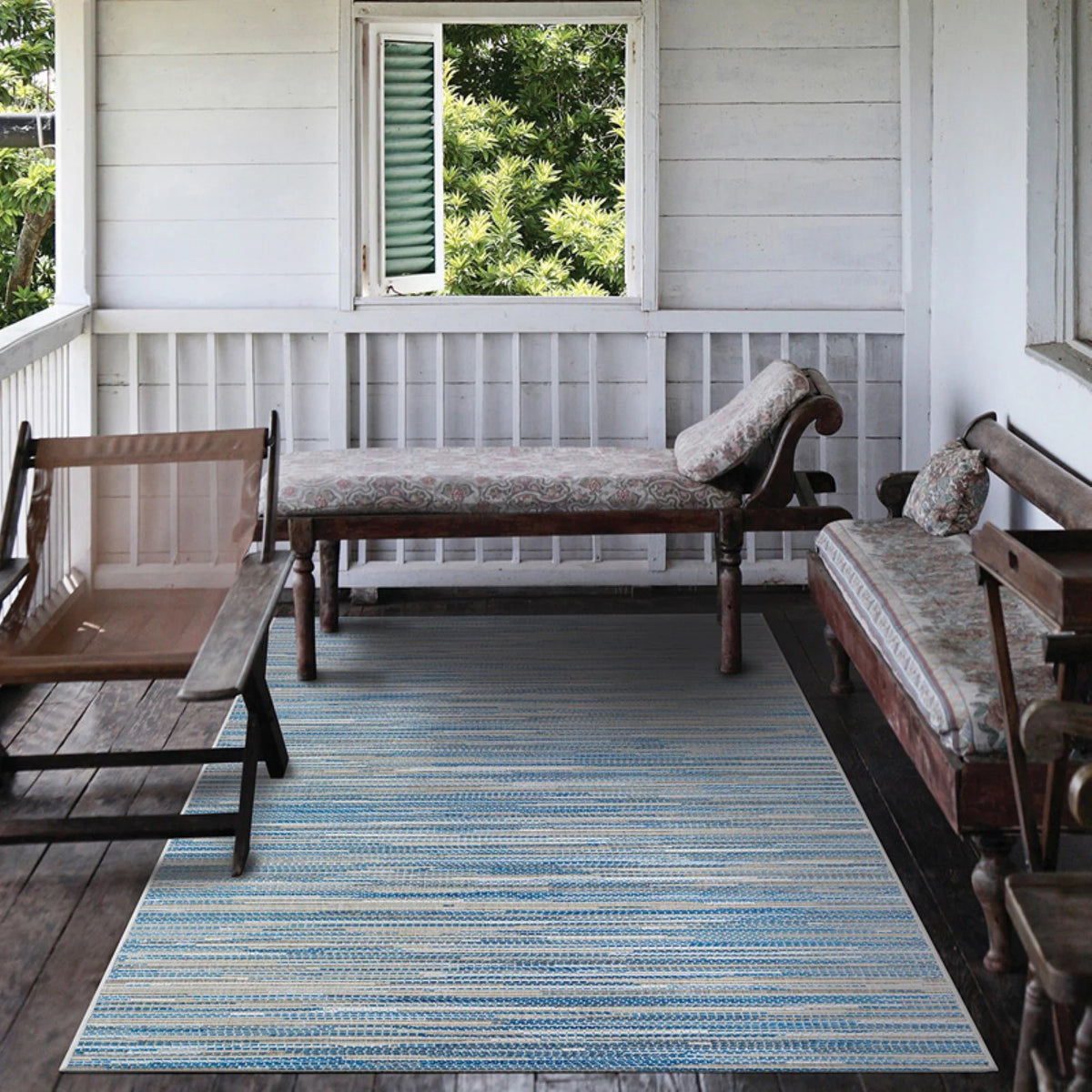 5'10" x 9'2" Indoor/Outdoor Area Rug B4431