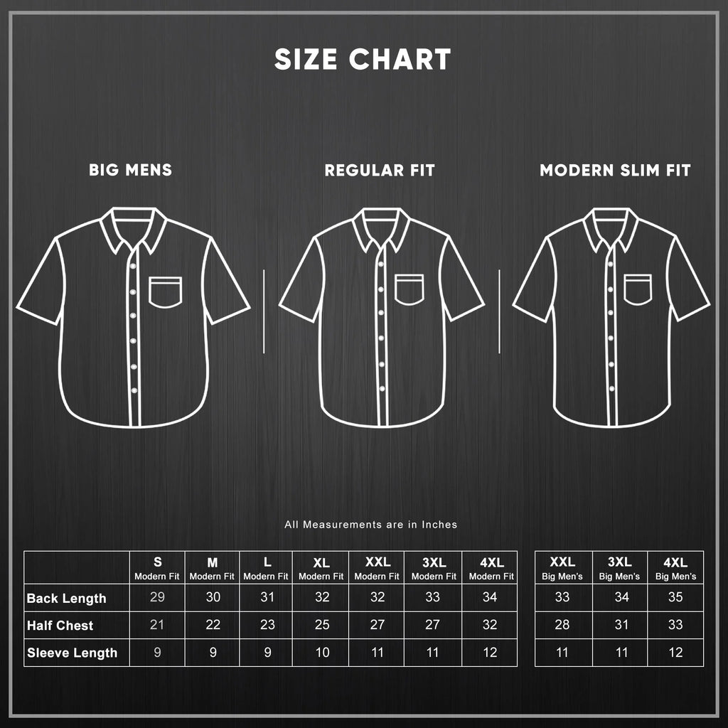 Men's Hawaiian Shirt 4-Pack Short Sleeve Button Down Cotton Blend Y87183