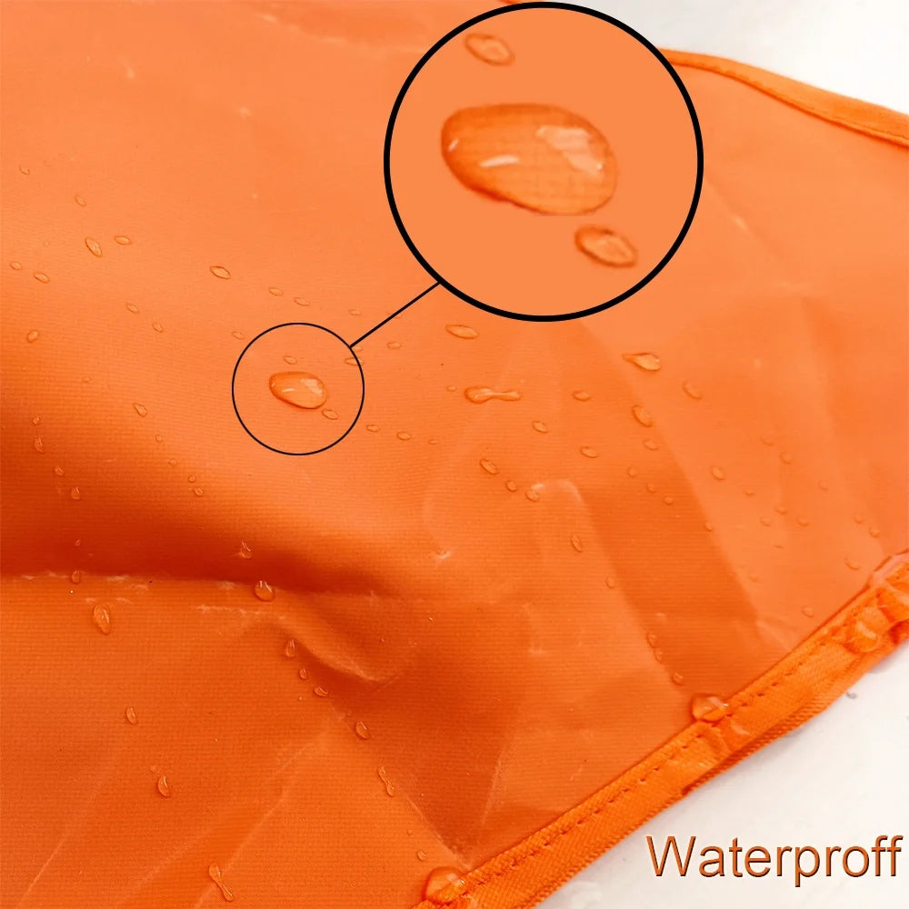 Blaze Orange Safety Blind Panels with Carrying Bag, Set of 4 J43540